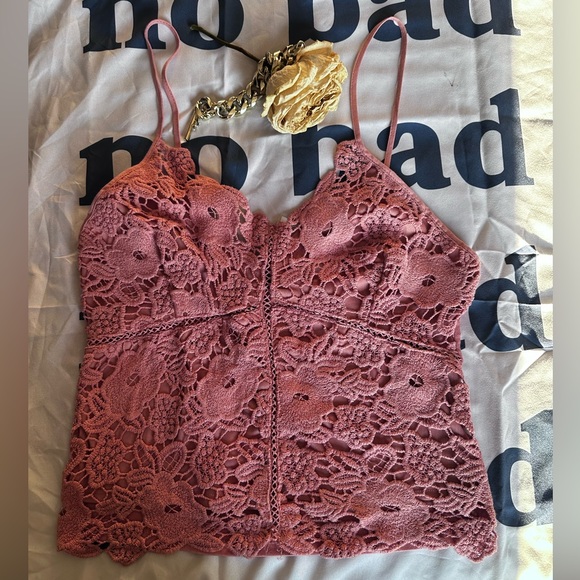 Ambiance Tops - NWT ROSE PINK TOP